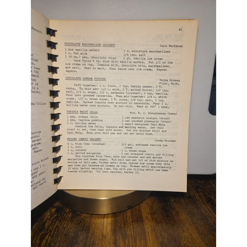 Merrifield Park Community Club‎ Cookbook 1972 Greenville, South Carolina